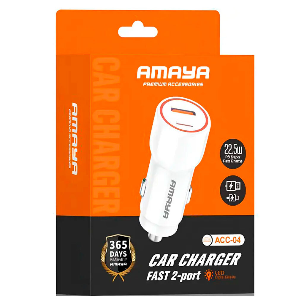 АЗУ Amaya ACC-04, Білий - № 2 АЗУ Amaya ACC-04, Білий - № 2