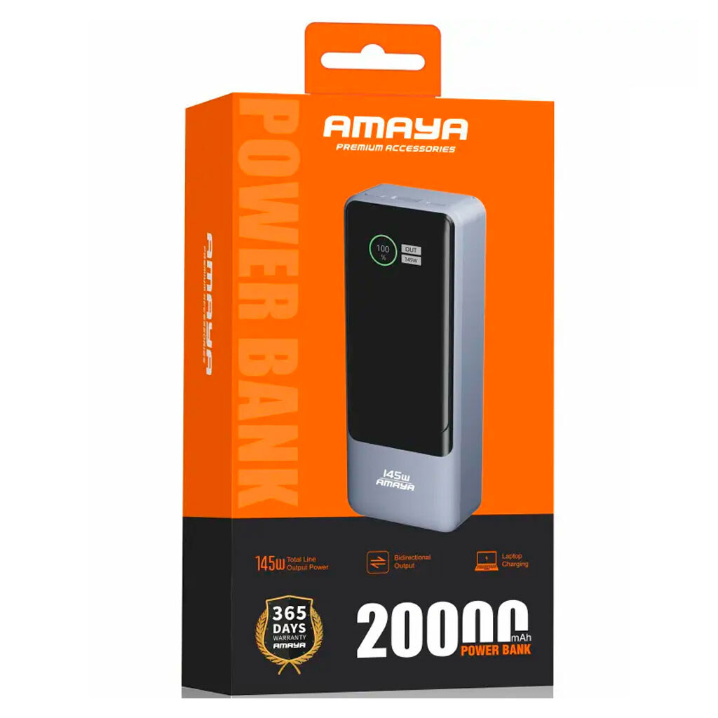 Портативная батарея (Power Bank) Amaya FD23, 20000 mAh, Серый - № 3 Портативная батарея (Power Bank) Amaya FD23, 20000 mAh, Серый - № 3