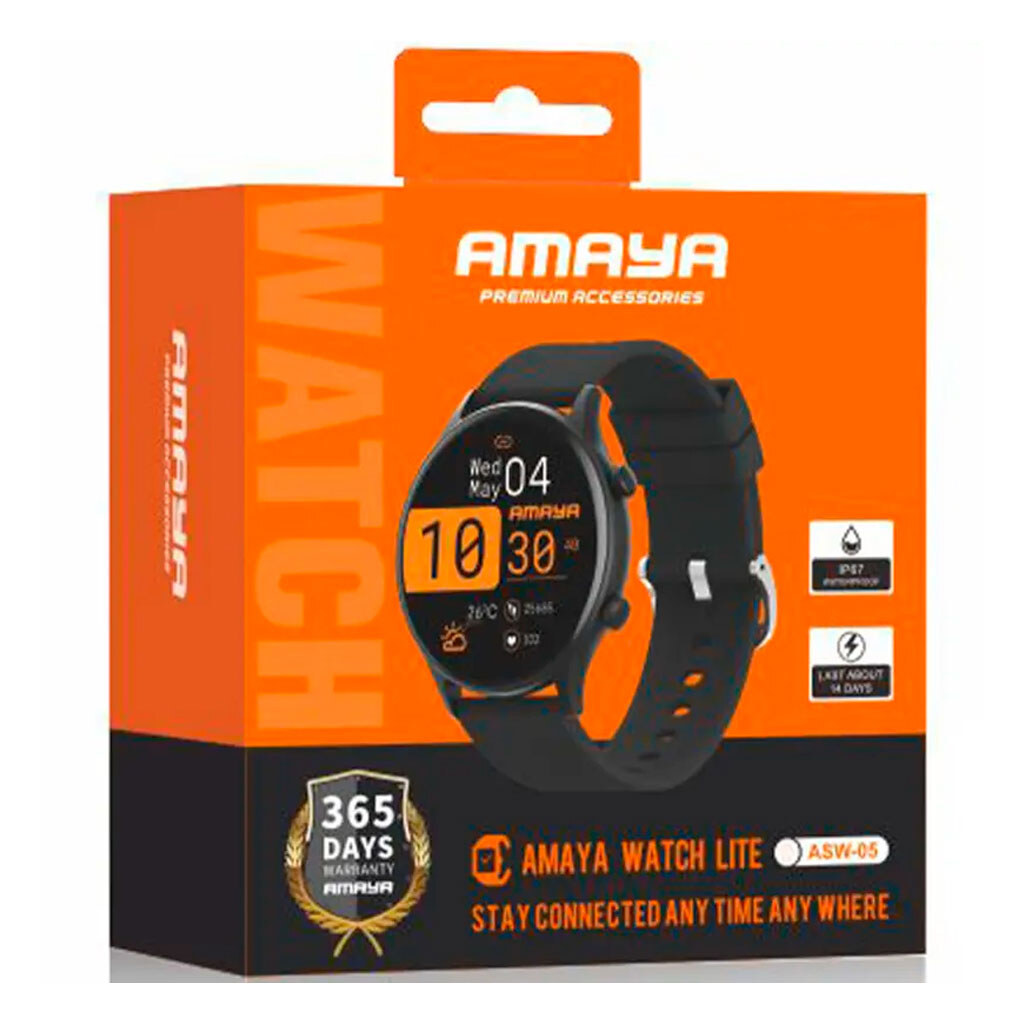 Умные часы Amaya ASW-05 Smart Sports, Черный - № 2 Умные часы Amaya ASW-05 Smart Sports, Черный - № 2