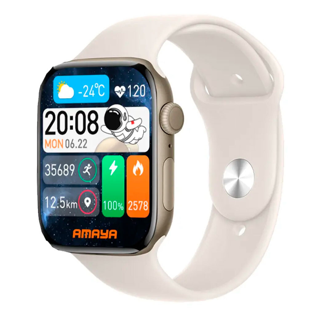 Умные часы Amaya X10 Pro Smart Sports, Бежевый - № 1 Умные часы Amaya X10 Pro Smart Sports, Бежевый - № 1
