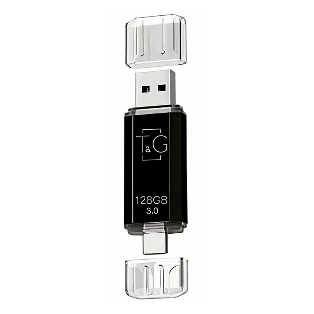 USB Flash T&G 009 Star Series, 128 Гб., Черный - № 2 USB Flash T&G 009 Star Series, 128 Гб., Черный - № 2