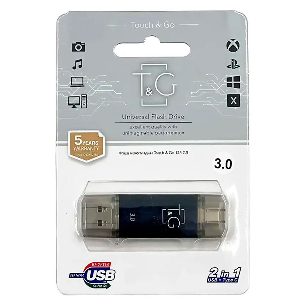 USB Flash T&G 009 Star Series, 256 Гб., Черный - № 1 USB Flash T&G 009 Star Series, 256 Гб., Черный - № 1