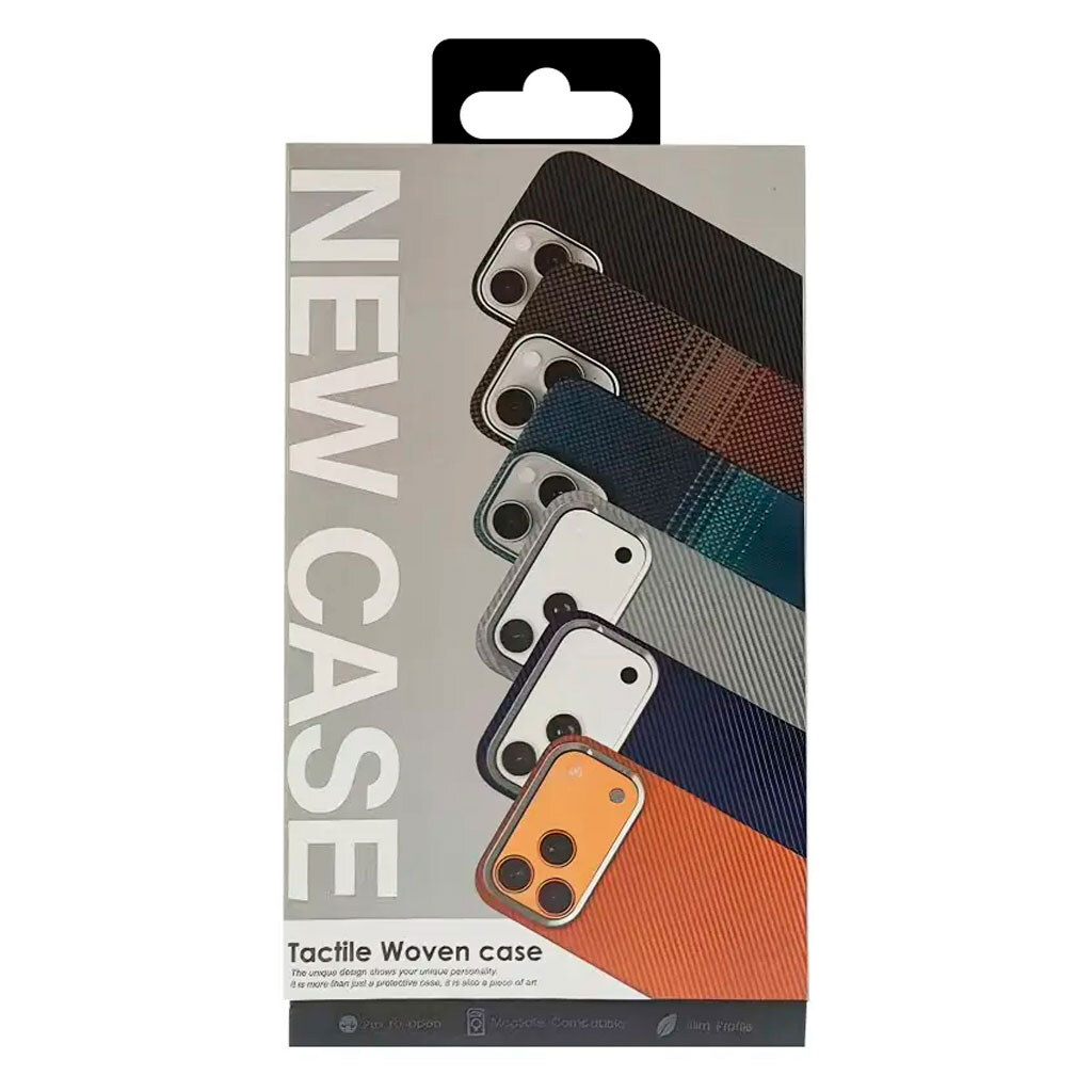 Чохол (накладка) Apple iPhone 15, Carbon Style, MagSafe, Чорний - № 3 Чохол (накладка) Apple iPhone 15, Carbon Style, MagSafe, Чорний - № 3