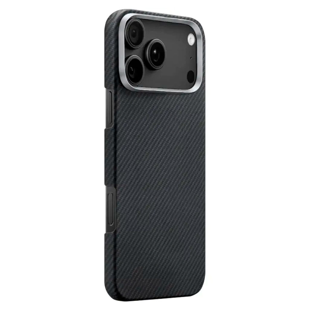 Чохол (накладка) Apple iPhone 17 Pro, Carbon Style, MagSafe, Чорний - № 2 Чохол (накладка) Apple iPhone 17 Pro, Carbon Style, MagSafe, Чорний - № 2