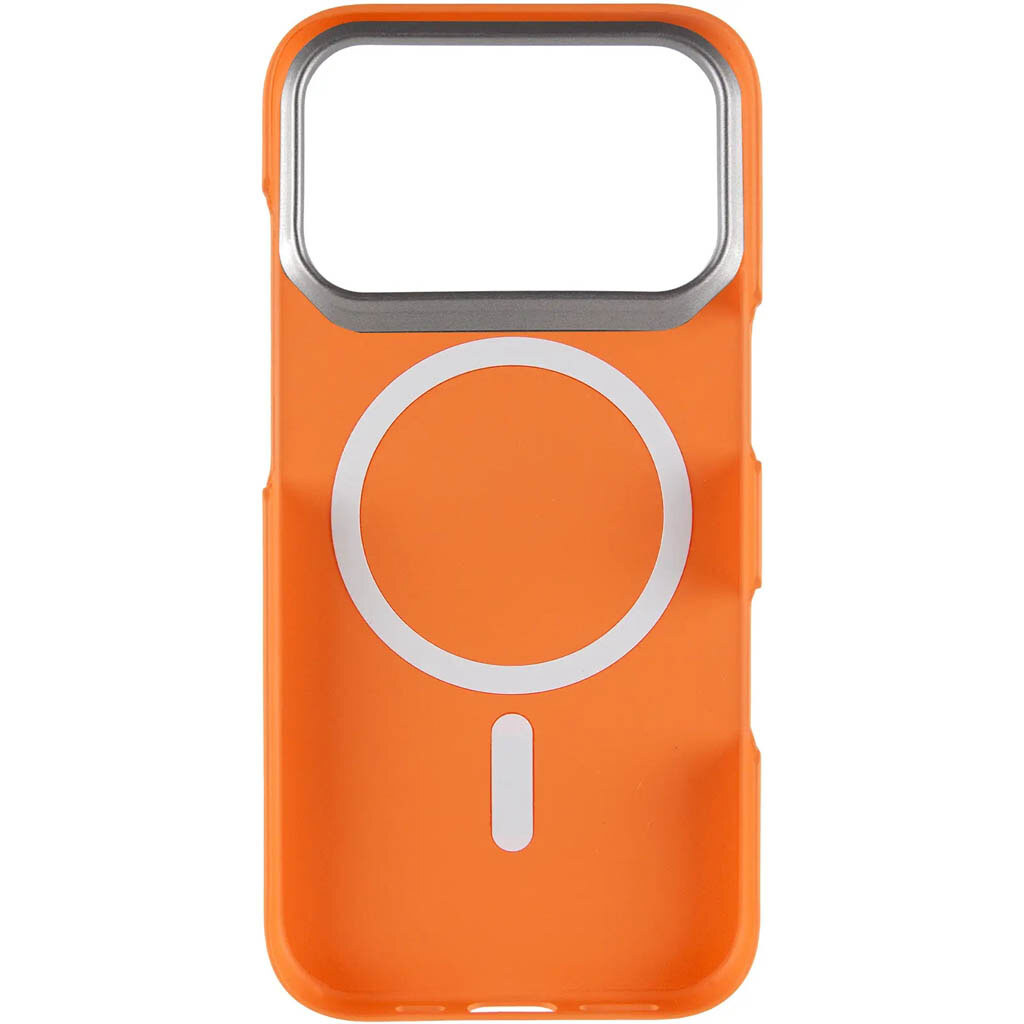 Чохол (накладка) Apple iPhone 17 Pro, Epik Dream, MagSafe, Помаранчевий - № 4 Чохол (накладка) Apple iPhone 17 Pro, Epik Dream, MagSafe, Помаранчевий - № 4