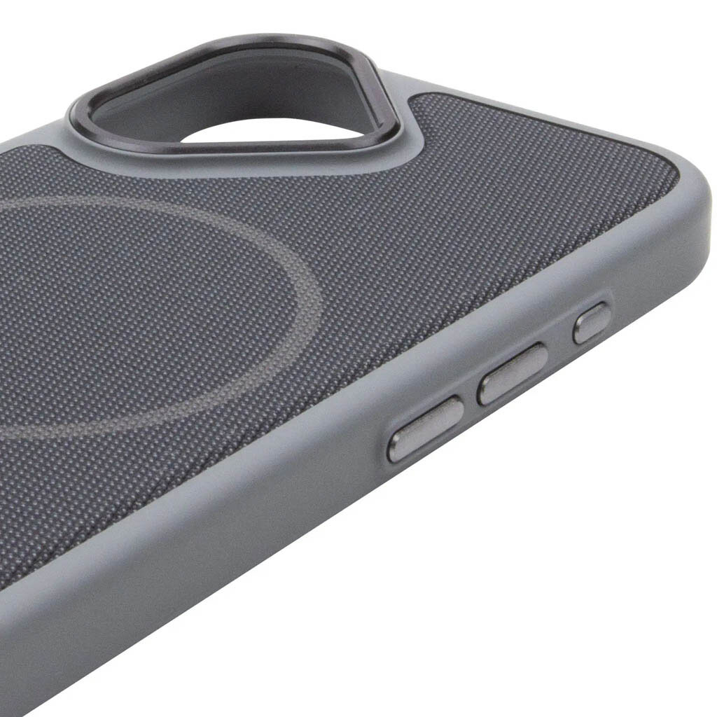 Чохол (накладка) Apple iPhone 17, TechWoven Hybrid, MagSafe, Grey-Black, Сірий - № 5 Чохол (накладка) Apple iPhone 17, TechWoven Hybrid, MagSafe, Grey-Black, Сірий - № 5