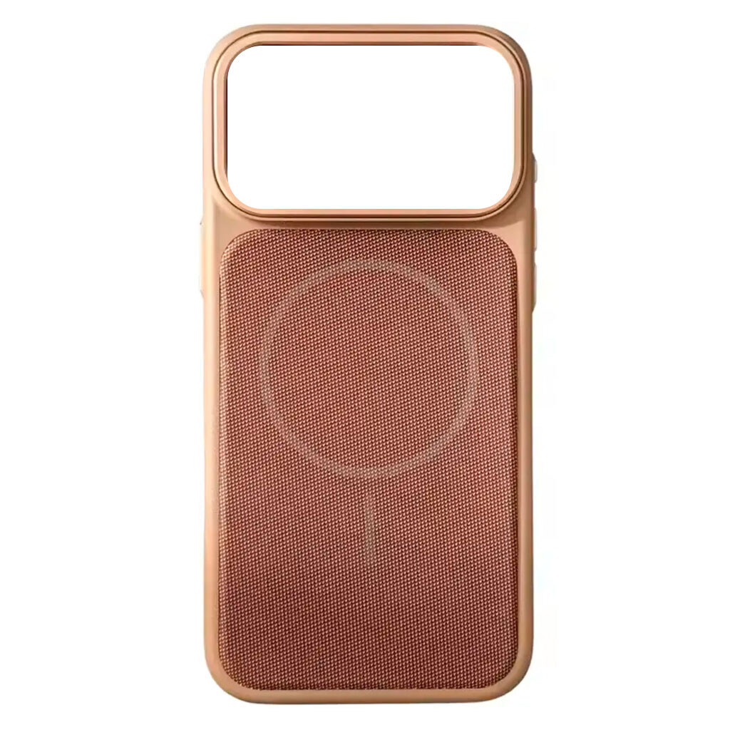 Чохол (накладка) Apple iPhone 17 Pro Max, TechWoven Hybrid, MagSafe, Desert Gold, Золотий - № 1 Чохол (накладка) Apple iPhone 17 Pro Max, TechWoven Hybrid, MagSafe, Desert Gold, Золотий - № 1