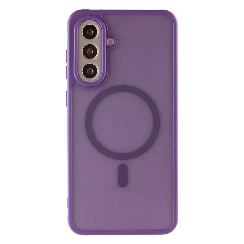 Чехол (накладка) Samsung Galaxy A36 5G / Galaxy A37 5G, Epik Bloom, MagSafe, Фиолетовый - № 1 Чехол (накладка) Samsung Galaxy A36 5G / Galaxy A37 5G, Epik Bloom, MagSafe, Фиолетовый - № 1