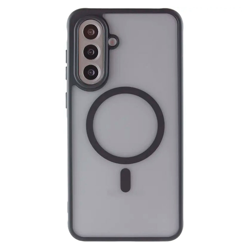 Чехол (накладка) Samsung Galaxy A57 5G, Epik Bloom, MagSafe, Черный - № 1 Чехол (накладка) Samsung Galaxy A57 5G, Epik Bloom, MagSafe, Черный - № 1