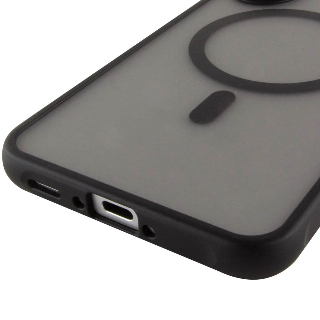 Чехол (накладка) Samsung Galaxy S25 FE, Epik Bloom, MagSafe, Черный - № 5 Чехол (накладка) Samsung Galaxy S25 FE, Epik Bloom, MagSafe, Черный - № 5