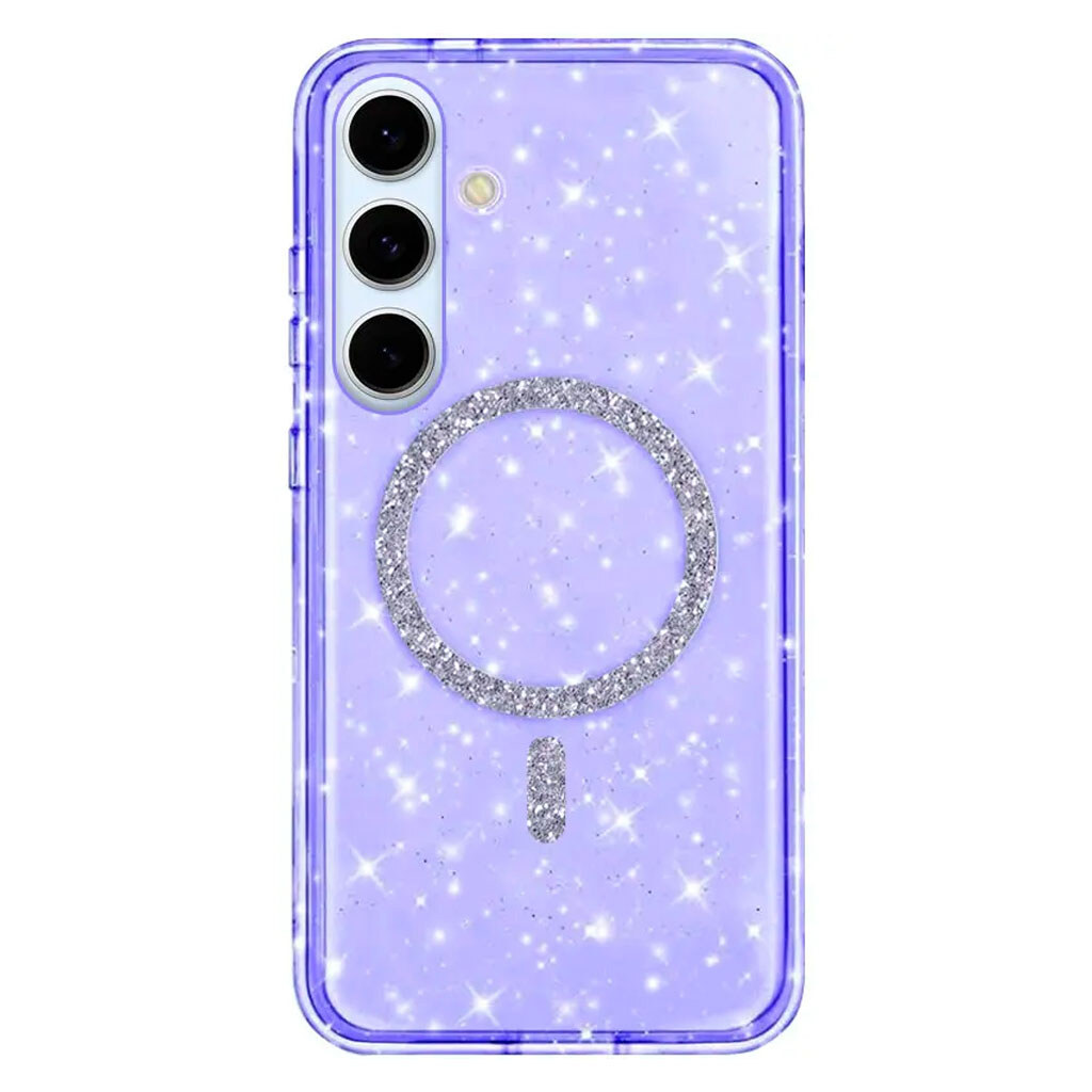 Чехол (накладка) Samsung Galaxy S26 / Galaxy S26 Pro, Epik Eclipse Sparkle, MagSafe, Фиолетовый - № 1 Чехол (накладка) Samsung Galaxy S26 / Galaxy S26 Pro, Epik Eclipse Sparkle, MagSafe, Фиолетовый - № 1