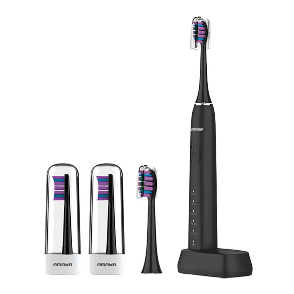 Электрическая зубная щетка Amaya AET-66, Серый - № 1 Электрическая зубная щетка Amaya AET-66, Серый - № 1