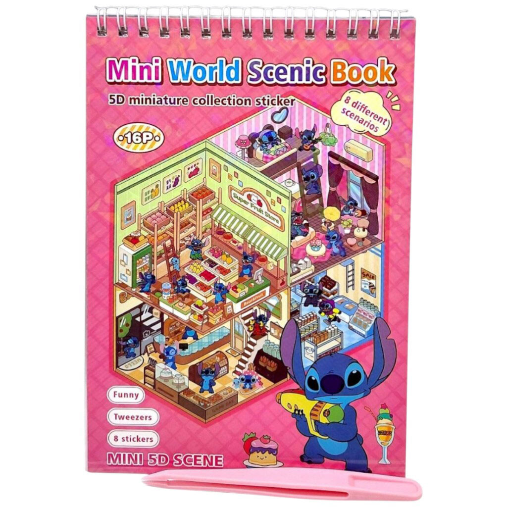 Roombook / Румбук "STITCH/Стич", Mic - № 1 Roombook / Румбук "STITCH/Стич", Mic - № 1