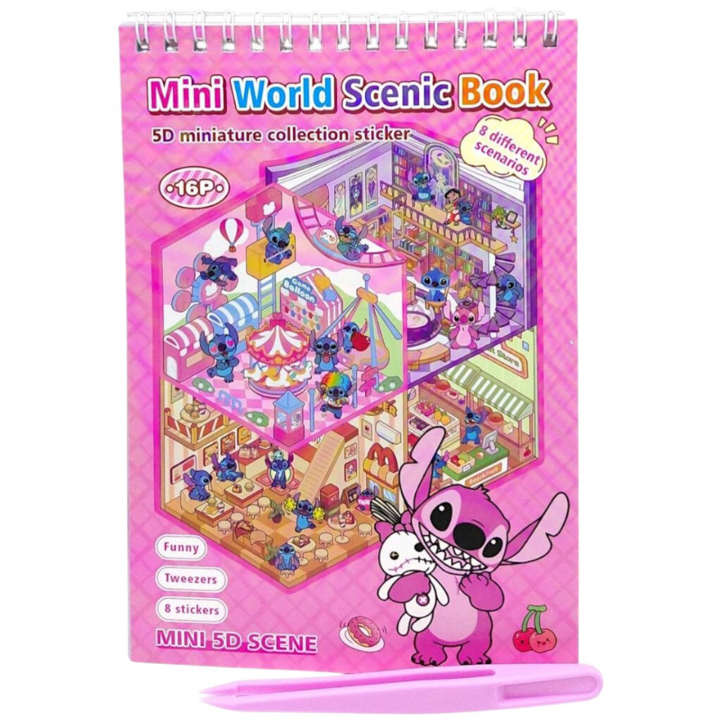 Roombook / Румбук "STITCH/Стич", Mic - № 1 Roombook / Румбук "STITCH/Стич", Mic - № 1