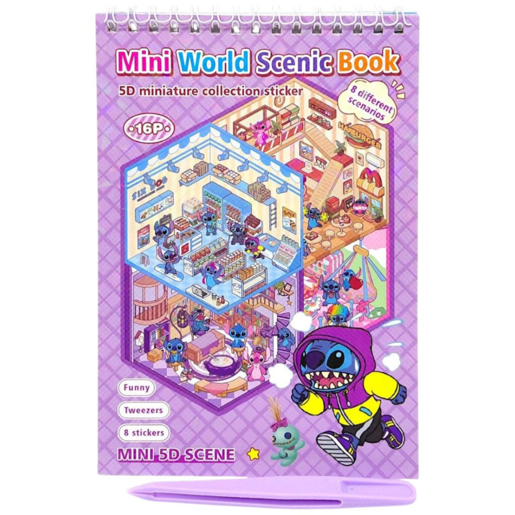 Roombook / Румбук "STITCH/Стич", Mic - № 1 Roombook / Румбук "STITCH/Стич", Mic - № 1