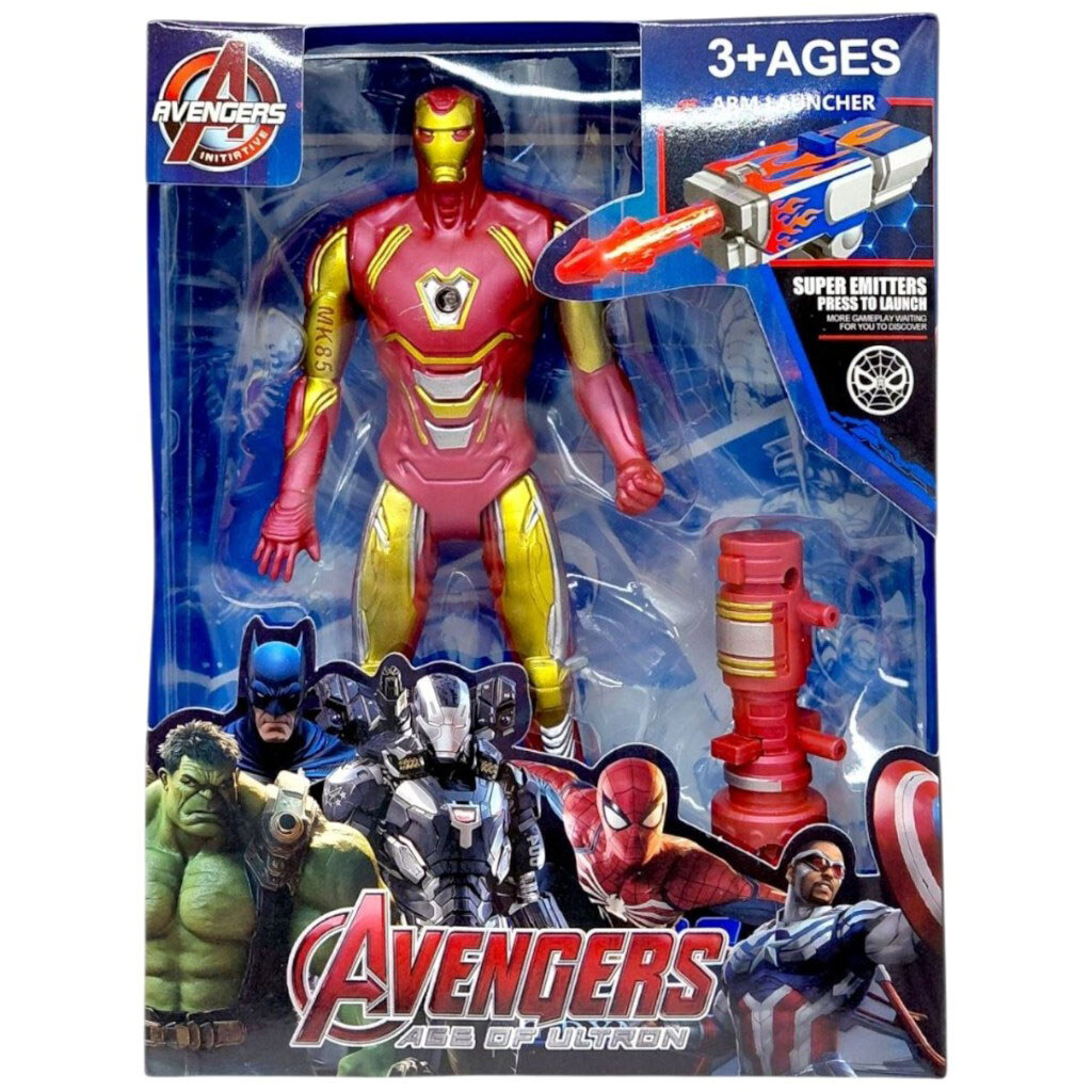 Игрушка герой "MARVEL: ЖЕЛЕЗНЫЙ ЧЕЛОВЕК", Mic - № 1 Игрушка герой "MARVEL: ЖЕЛЕЗНЫЙ ЧЕЛОВЕК", Mic - № 1