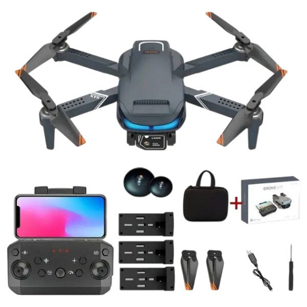 Квадрокоптер на радиоуправлении: headless mode, LED light, избегает помехи, обороты на 360, управление из приложения, Wi-fi камера, бесщеточный мотор, пульт управления 2.4G, футляр, Mic - № 2 Квадрокоптер на радиоуправлении: headless mode, LED light, избегает помехи, обороты на 360, управление из приложения, Wi-fi камера, бесщеточный мотор, пульт управления 2.4G, футляр, Mic - № 2