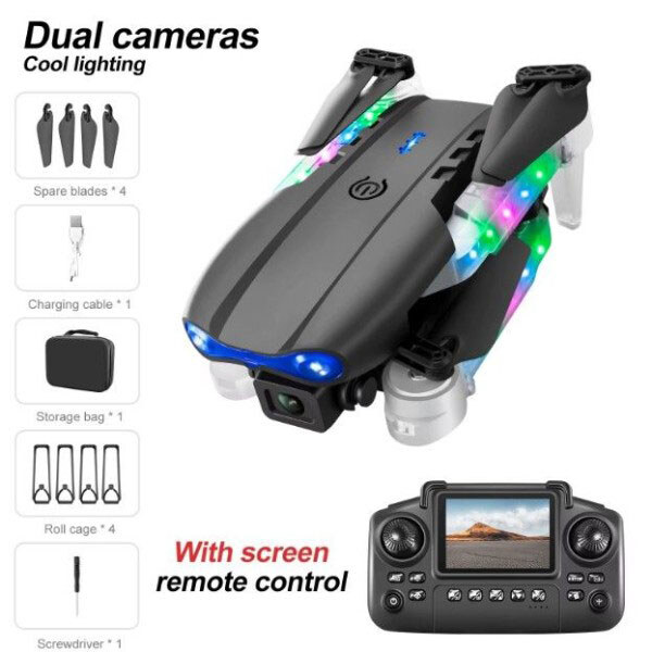 Квадрокоптер на радиоуправлении E 99 D PRO: подсветка, обороты, управление приложением, Wi-fi камера, пульт 2.4 G, экран на пульте, TF Card, футляр, Mic - № 3 Квадрокоптер на радиоуправлении E 99 D PRO: подсветка, обороты, управление приложением, Wi-fi камера, пульт 2.4 G, экран на пульте, TF Card, футляр, Mic - № 3