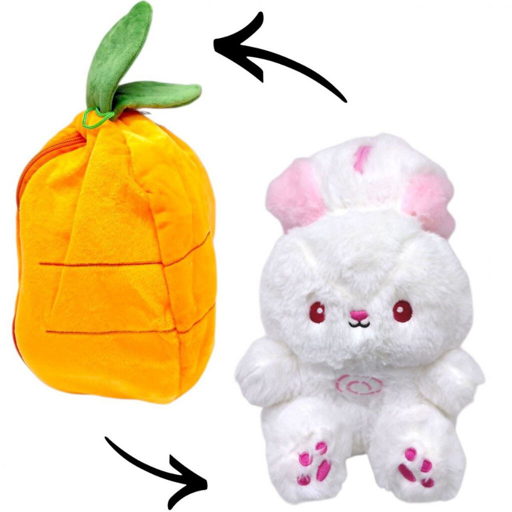 М'яка іграшка-трансформер "Дихаючий заєць / МОРКВА", 35см, Mic - № 2 М'яка іграшка-трансформер "Дихаючий заєць / МОРКВА", 35см, Mic - № 2