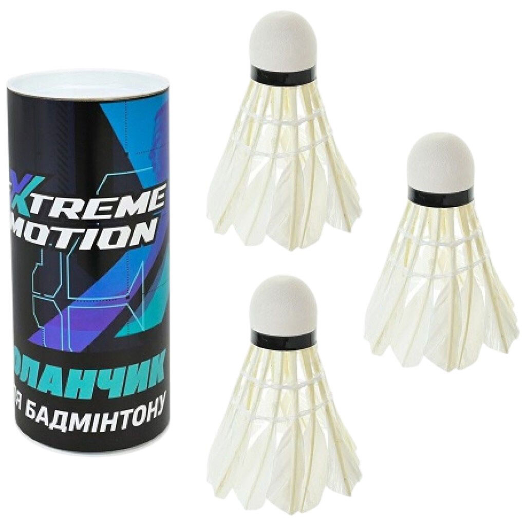 Набор воланчиков перьевых, 3 шт. в колбе, р-р 23x7 см, Mic - № 1 Набор воланчиков перьевых, 3 шт. в колбе, р-р 23x7 см, Mic - № 1