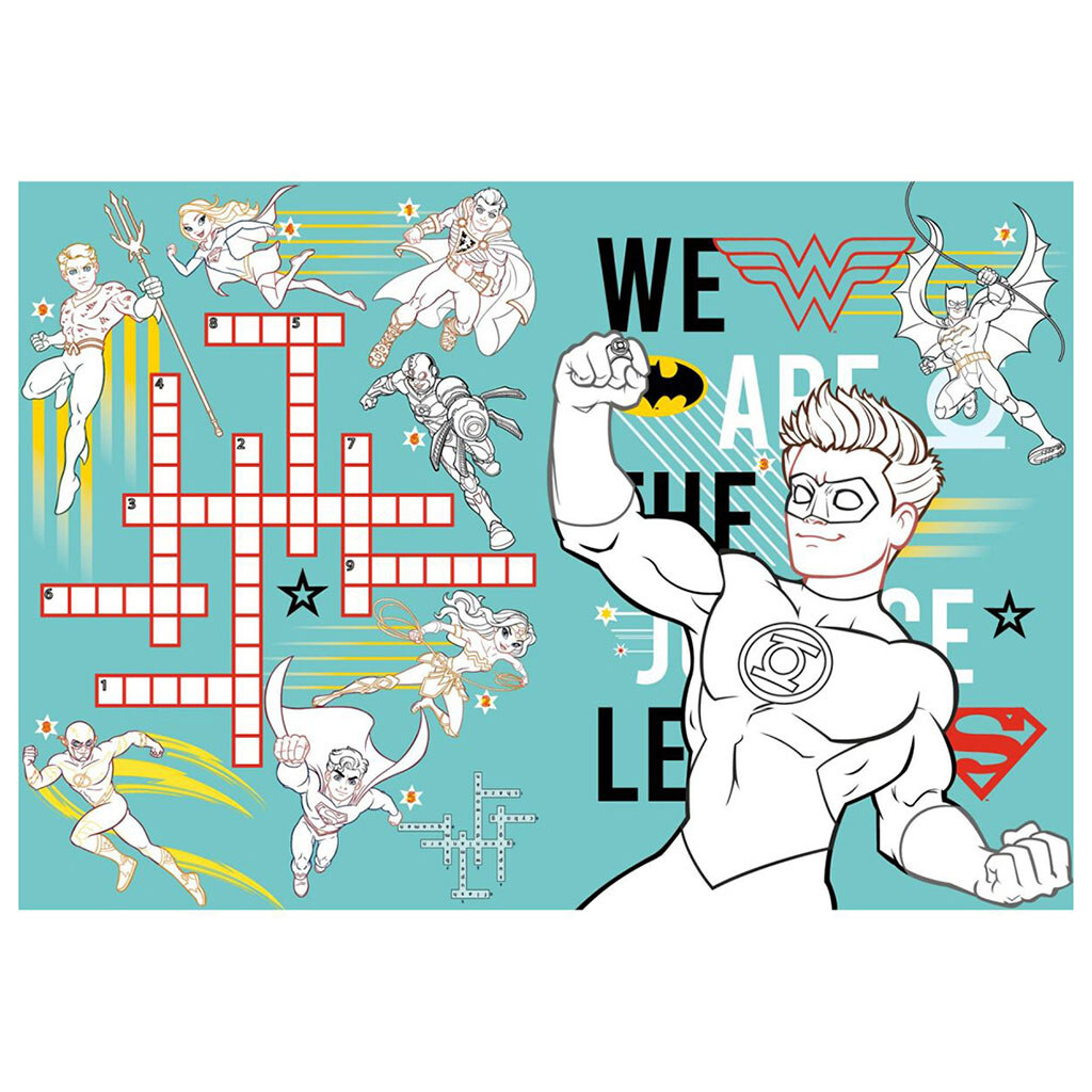 Раскраска WB "Super friends: Сильные вместе" со стикерами, Ідейка - № 2 Раскраска WB "Super friends: Сильные вместе" со стикерами, Ідейка - № 2