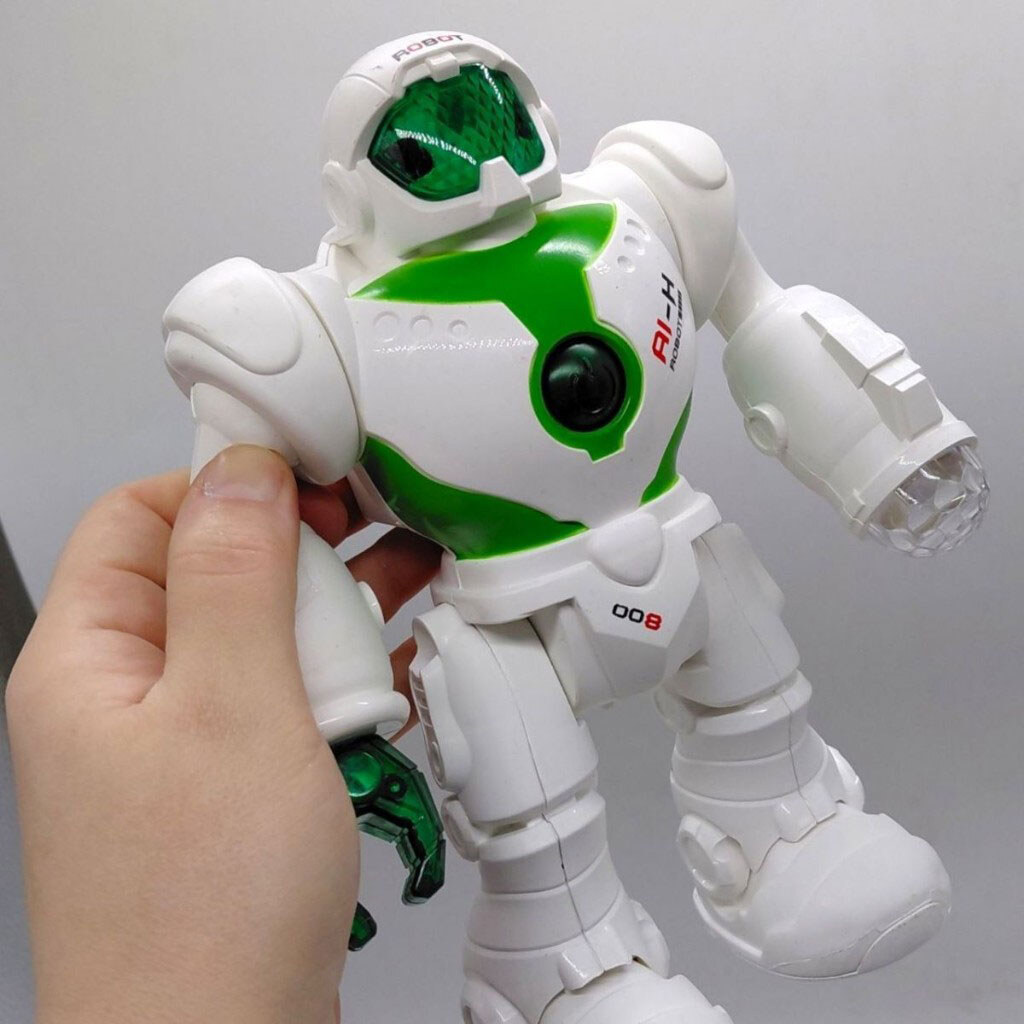 Робот на батарейках, свет, звук, ходит, в коробке, Hiang Huang Toys - № 3 Робот на батарейках, свет, звук, ходит, в коробке, Hiang Huang Toys - № 3