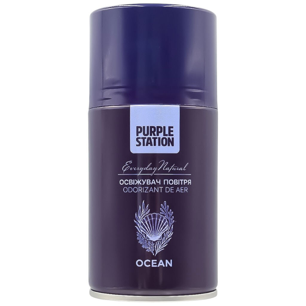 Баллон сменный для автораспыления Purple Station Ocean, 260 мл - № 1 Баллон сменный для автораспыления Purple Station Ocean, 260 мл - № 1