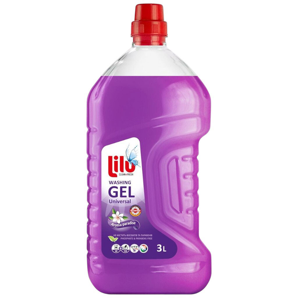 Гель для стирки LILU Universal Aroma paradise, 3 л - № 1 Гель для стирки LILU Universal Aroma paradise, 3 л - № 1