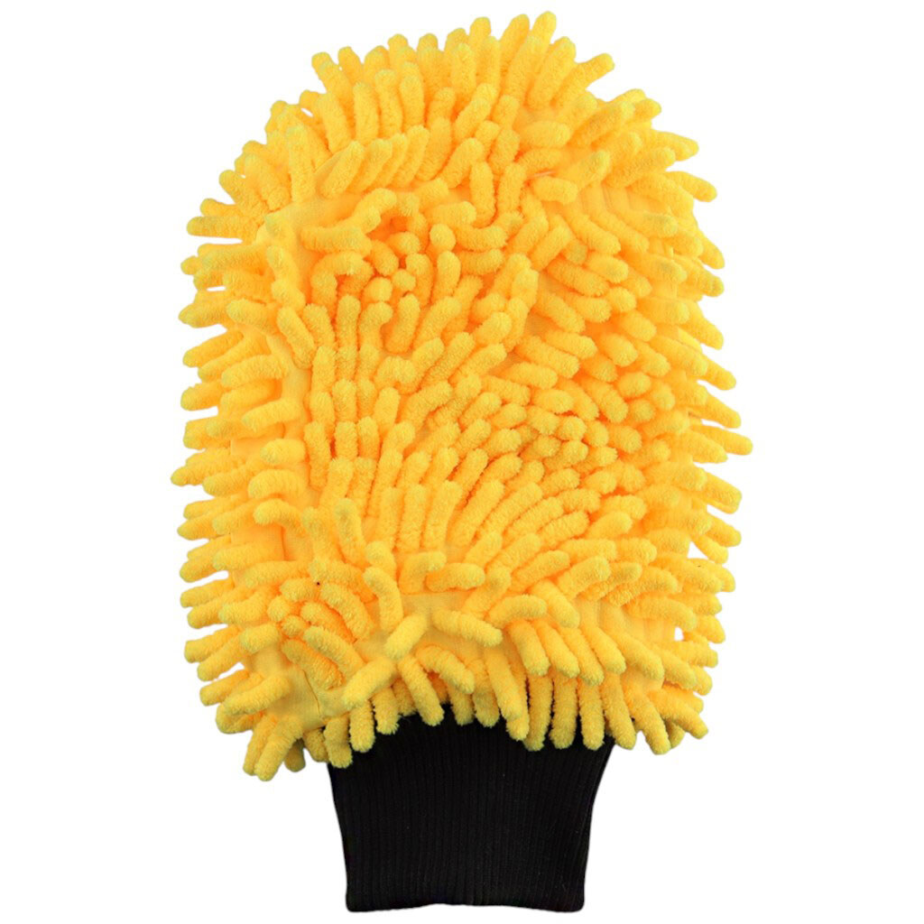 Губка-перчатка для мойки автомобильная микрофибра - № 1 Губка-перчатка для мойки автомобильная микрофибра - № 1