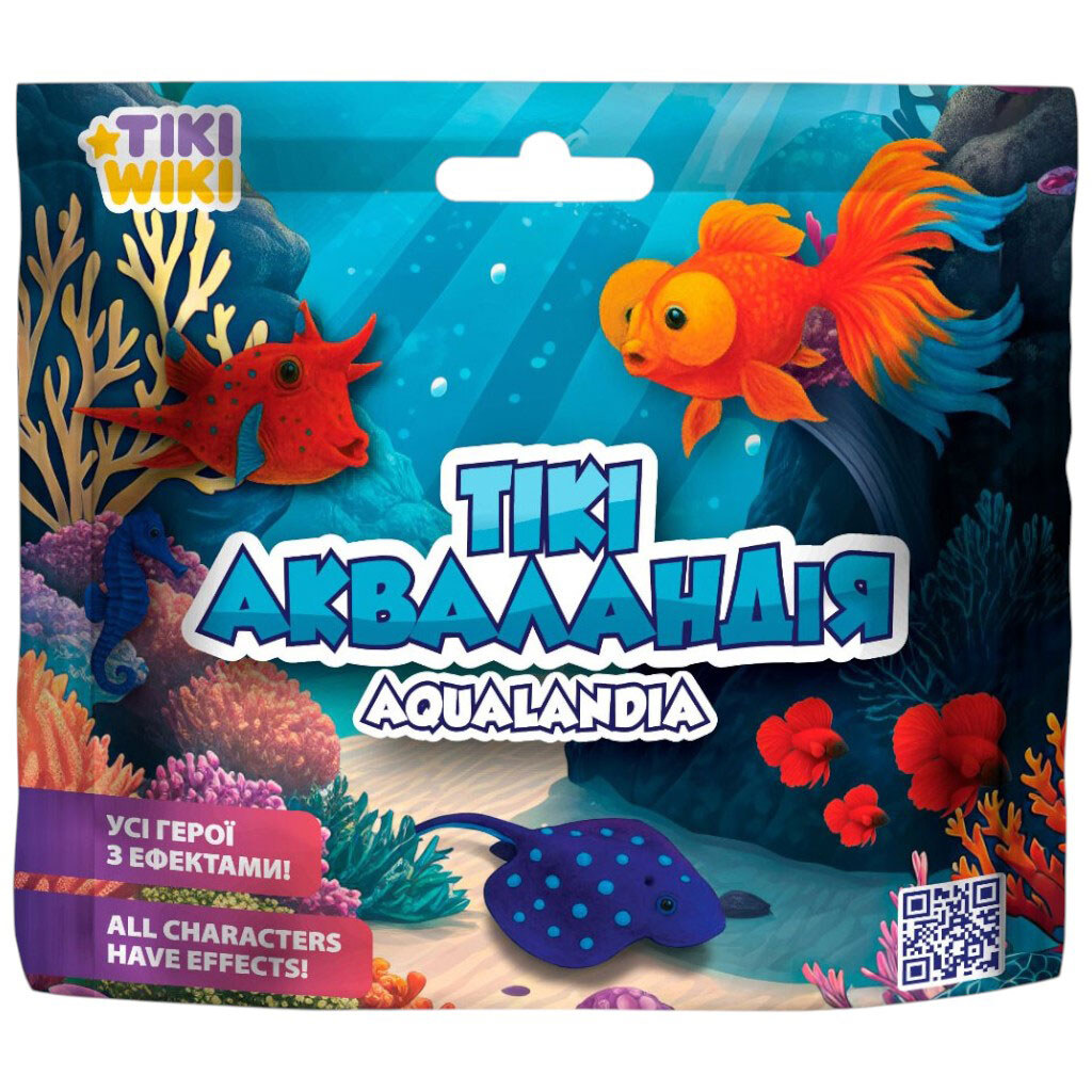 Стретч-игрушка коллекционная "АКВАЛАНДИЯ", Tiki Wiki - № 1 Стретч-игрушка коллекционная "АКВАЛАНДИЯ", Tiki Wiki - № 1
