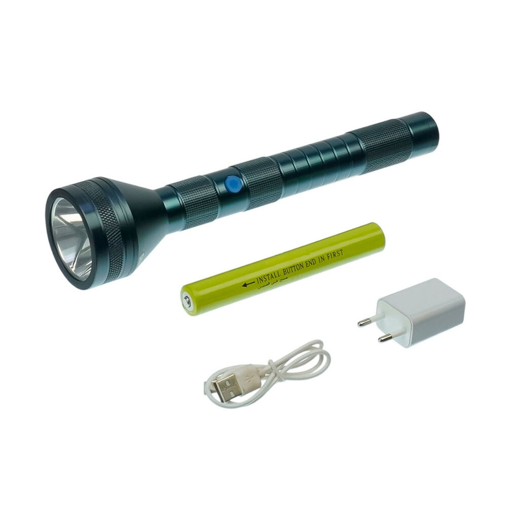 Фонарик Geepas GFL-3805N, Серый - № 2 Фонарик Geepas GFL-3805N, Серый - № 2