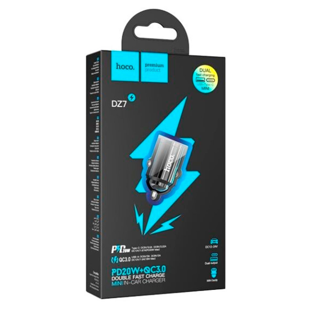 АЗУ Hoco DZ7, Сірий - № 3 АЗУ Hoco DZ7, Сірий - № 3