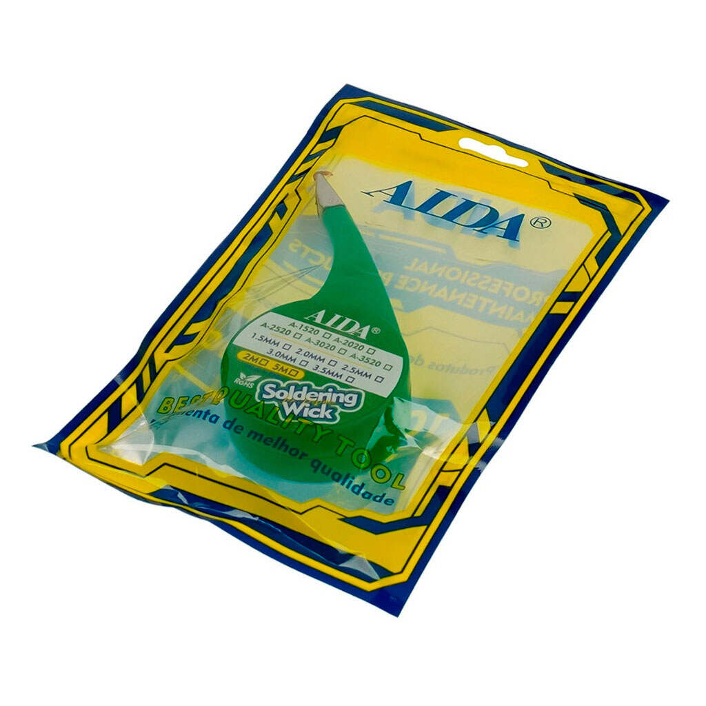 Очиститель припоя Aida A-2020, 2 мм. - № 2 Очиститель припоя Aida A-2020, 2 мм. - № 2