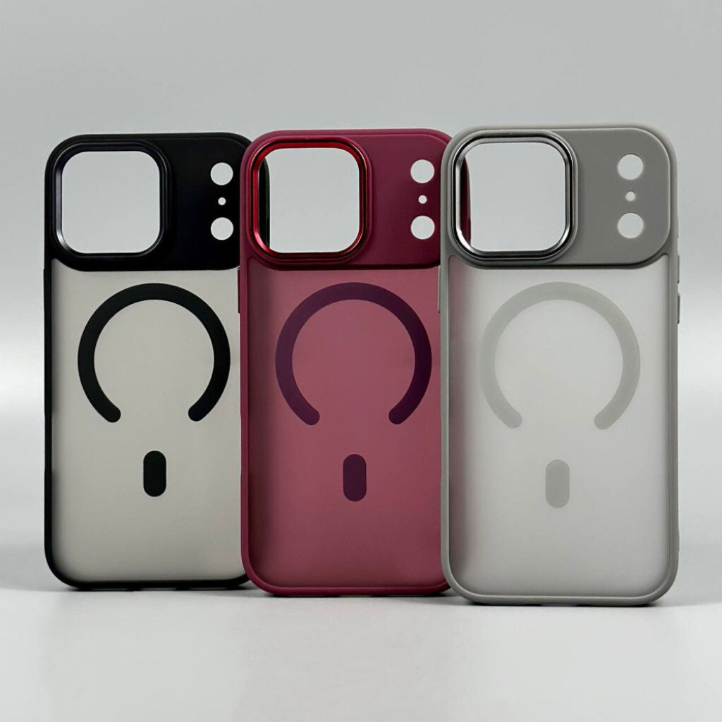 Чехол (накладка) Apple iPhone 15, Color Matte, MagSafe, Черный - № 3 Чехол (накладка) Apple iPhone 15, Color Matte, MagSafe, Черный - № 3