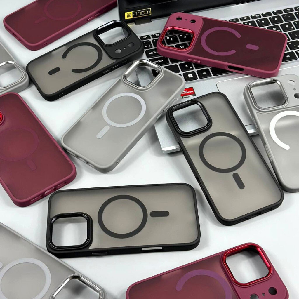 Чохол (накладка) Apple iPhone 17 Pro Max, Color Matte, MagSafe, Чорний - № 10 Чохол (накладка) Apple iPhone 17 Pro Max, Color Matte, MagSafe, Чорний - № 10