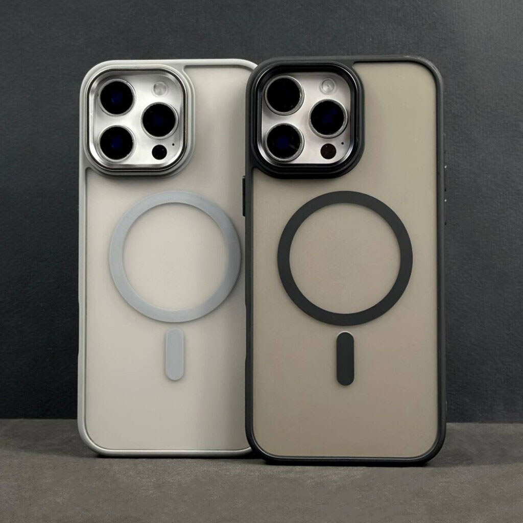 Чохол (накладка) Apple iPhone 17 Pro Max, Color Matte, MagSafe, Чорний - № 12 Чохол (накладка) Apple iPhone 17 Pro Max, Color Matte, MagSafe, Чорний - № 12