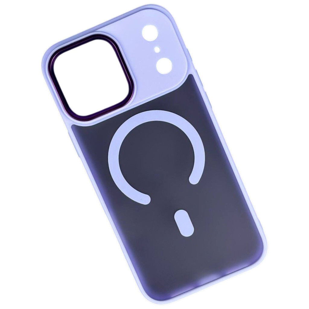 Чохол (накладка) Apple iPhone 11, Color Matte, MagSafe, Лавандовий - № 1 Чохол (накладка) Apple iPhone 11, Color Matte, MagSafe, Лавандовий - № 1