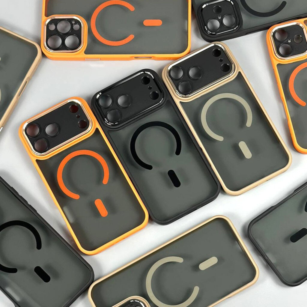 Чохол (накладка) Apple iPhone 13 Pro, Focus Pixels, MagSafe, Бежевий - № 9 Чохол (накладка) Apple iPhone 13 Pro, Focus Pixels, MagSafe, Бежевий - № 9