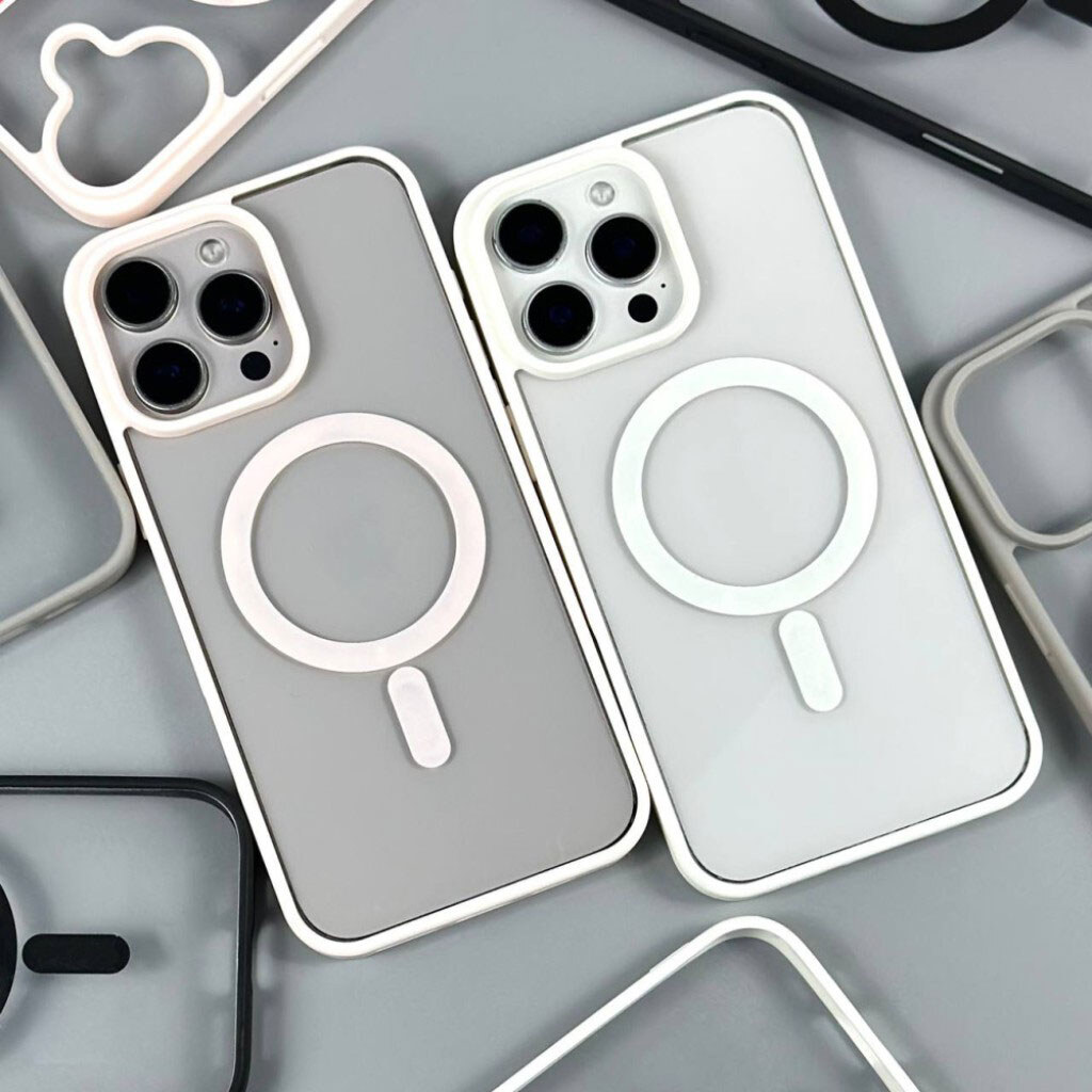 Чехол (накладка) Apple iPhone 13 Pro, Cristal Case Guard, MagSafe, Серый - № 3 Чехол (накладка) Apple iPhone 13 Pro, Cristal Case Guard, MagSafe, Серый - № 3