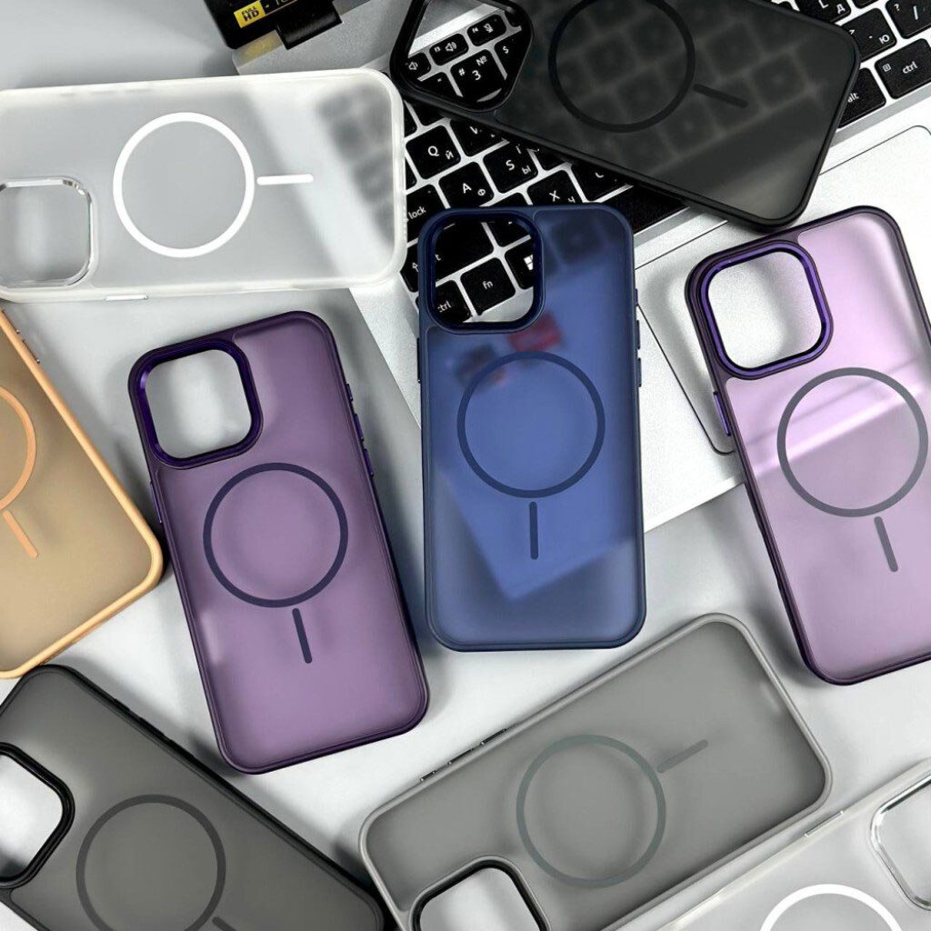 Чехол (накладка) Apple iPhone 17 Air, Air Beats Matte Camera, MagSafe, Белый - № 4 Чехол (накладка) Apple iPhone 17 Air, Air Beats Matte Camera, MagSafe, Белый - № 4