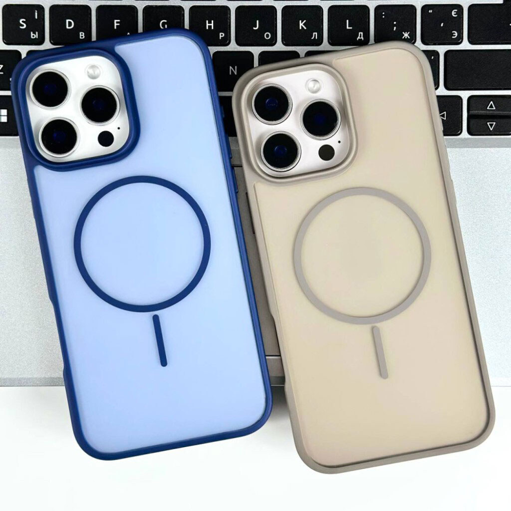 Чехол (накладка) Apple iPhone 13 Pro, Air Beats Matte Color, MagSafe, Серый - № 11 Чехол (накладка) Apple iPhone 13 Pro, Air Beats Matte Color, MagSafe, Серый - № 11