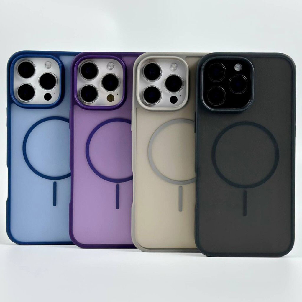 Чехол (накладка) Apple iPhone 14 Pro Max, Air Beats Matte Color, MagSafe, Фиолетовый - № 10 Чехол (накладка) Apple iPhone 14 Pro Max, Air Beats Matte Color, MagSafe, Фиолетовый - № 10