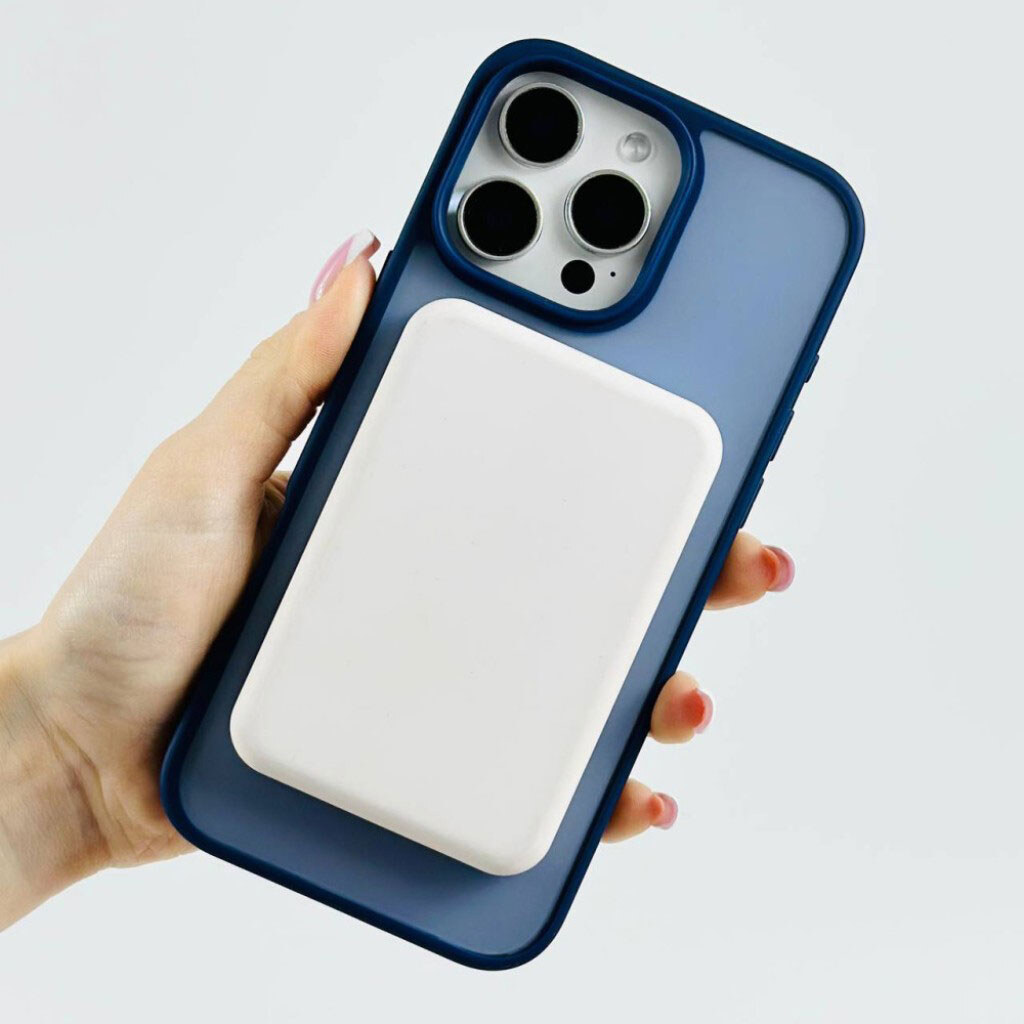 Чехол (накладка) Apple iPhone 17 Air, Air Beats Matte Color, MagSafe, Черный - № 13 Чехол (накладка) Apple iPhone 17 Air, Air Beats Matte Color, MagSafe, Черный - № 13