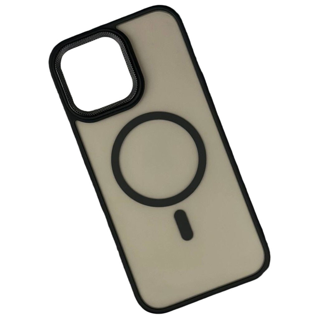 Чехол (накладка) Samsung Galaxy S26, Matte Corrugated, MagSafe, Черный - № 1 Чехол (накладка) Samsung Galaxy S26, Matte Corrugated, MagSafe, Черный - № 1