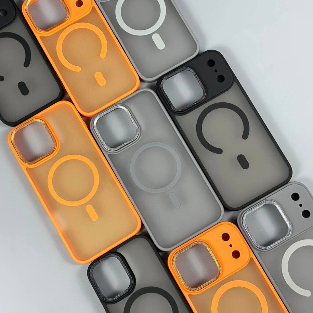 Чехол (накладка) Samsung Galaxy S26, Matte Corrugated, MagSafe, Черный - № 3 Чехол (накладка) Samsung Galaxy S26, Matte Corrugated, MagSafe, Черный - № 3