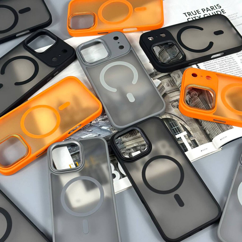 Чехол (накладка) Samsung Galaxy S26, Matte Corrugated, MagSafe, Черный - № 6 Чехол (накладка) Samsung Galaxy S26, Matte Corrugated, MagSafe, Черный - № 6