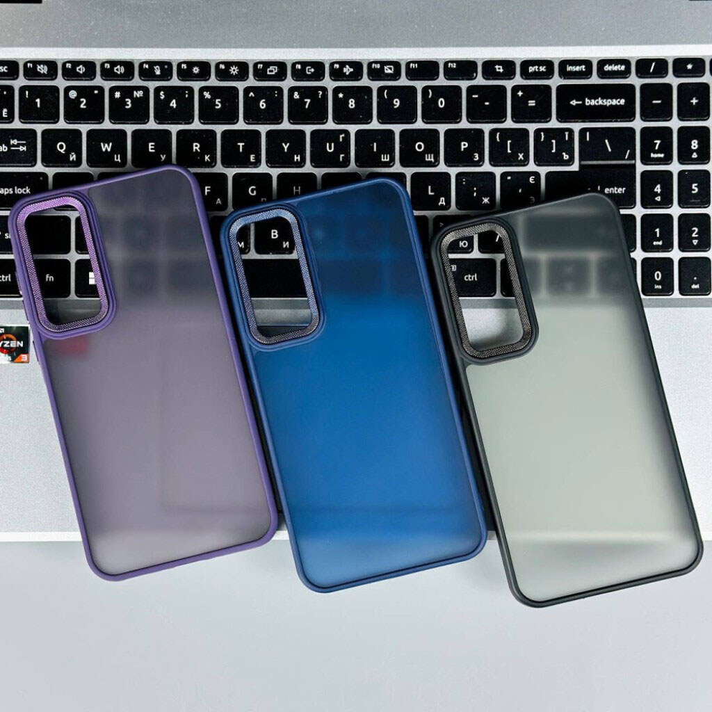 Чехол (накладка) Samsung A075 Galaxy A07, Matte Corrugated, Черный - № 12 Чехол (накладка) Samsung A075 Galaxy A07, Matte Corrugated, Черный - № 12