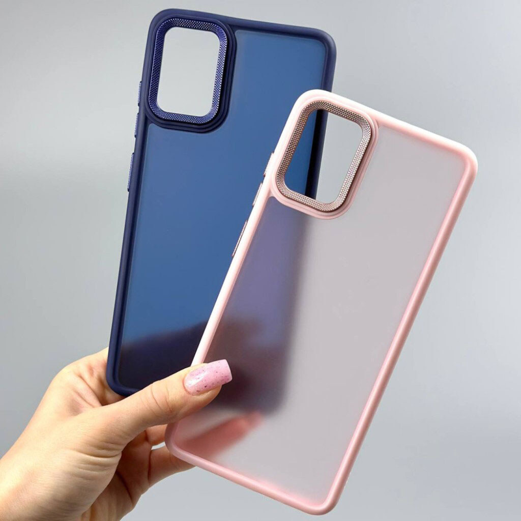 Чехол (накладка) Xiaomi Poco C85 / Redmi 15C, Matte Corrugated, Синий - № 7 Чехол (накладка) Xiaomi Poco C85 / Redmi 15C, Matte Corrugated, Синий - № 7