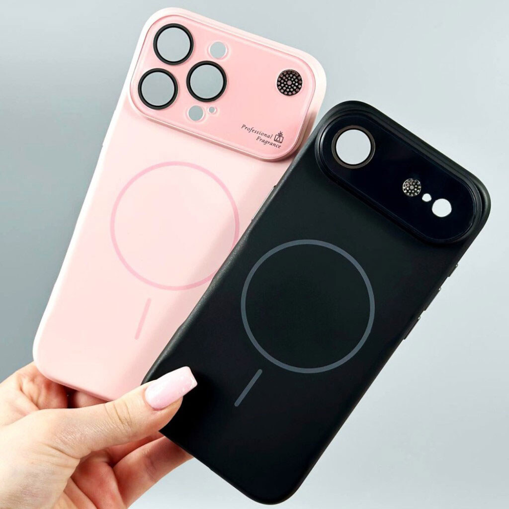 Чехол (накладка) Apple iPhone 14 Pro Max, AG Glass Аromatherapy, MagSafe, Розовый - № 9 Чехол (накладка) Apple iPhone 14 Pro Max, AG Glass Аromatherapy, MagSafe, Розовый - № 9