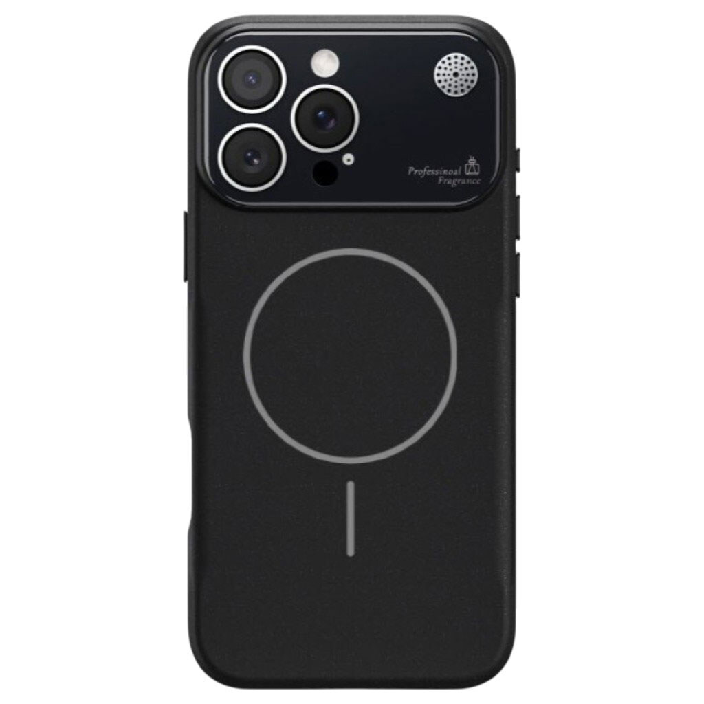 Чехол (накладка) Apple iPhone 14, AG Glass Аromatherapy, MagSafe, Черный - № 1 Чехол (накладка) Apple iPhone 14, AG Glass Аromatherapy, MagSafe, Черный - № 1